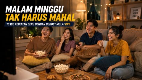 Malam Minggu Tak Harus Mahal: 10 Ide Seru Mulai Rp0