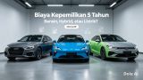 Biaya Kepemilikan 5 Tahun: Mobil Bensin, Hybrid, atau Listrik?