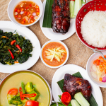 Susunan makanan sehat dan obat-obatan umum untuk kesehatan tubuh