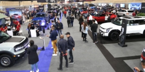 Suasana pameran otomotif GIIAS 2026 dengan kendaraan baru dan teknologi mobil masa depan