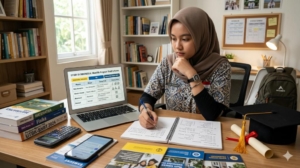 Mahasiswa dan lulusan perguruan tinggi mempersiapkan karier untuk peluang CPNS 2026.