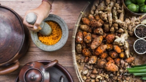Jamu tradisional Indonesia dengan bahan herbal Nusantara untuk gaya hidup sehat