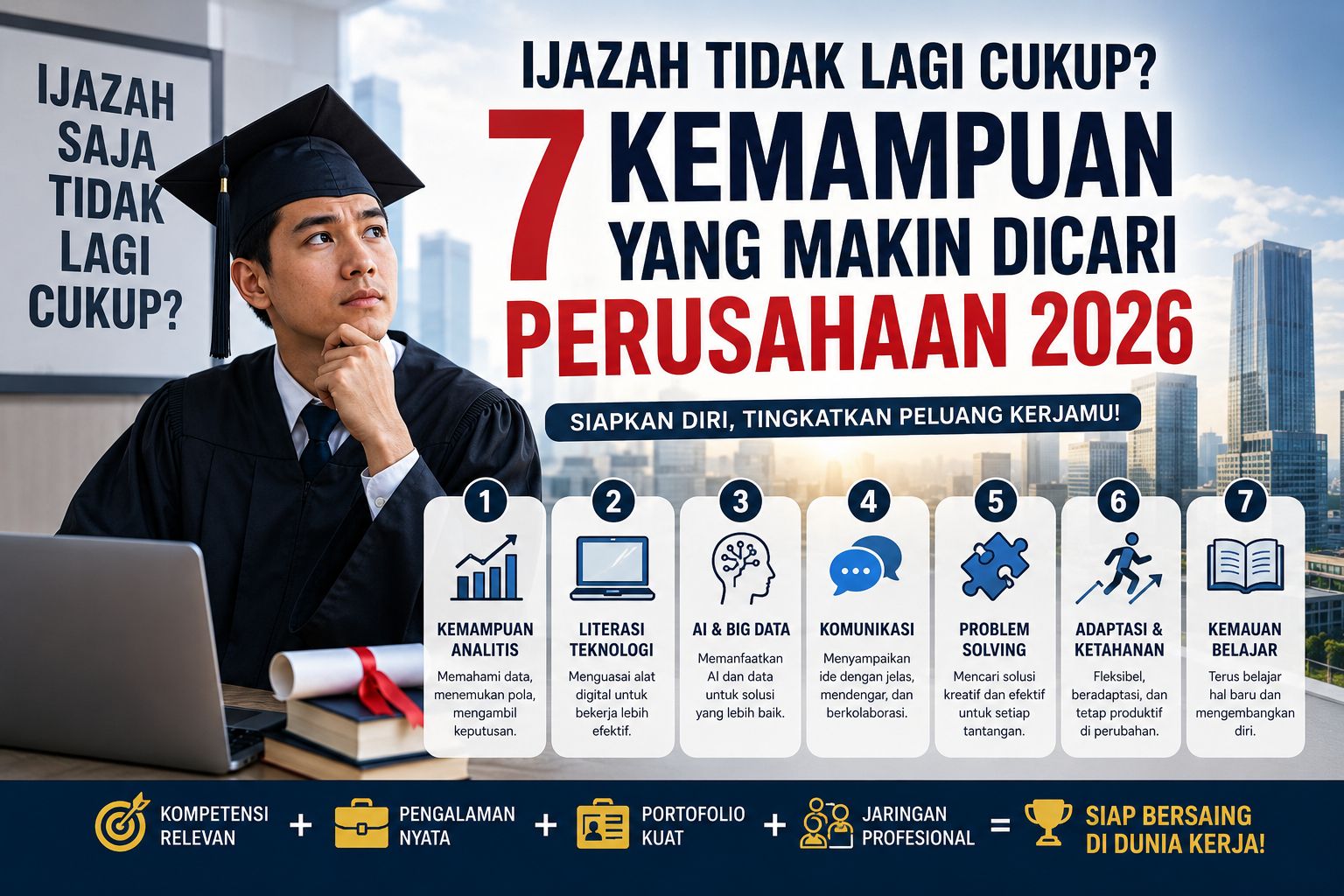 7 kemampuan yang makin dicari perusahaan pada 2026