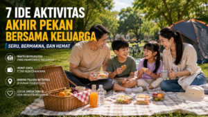 Aktivitas akhir pekan bersama keluarga