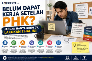 Cara mencari kerja setelah PHK dengan memperbaiki CV dan strategi karier