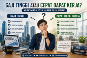 Gaji tinggi atau cepat dapat kerja bagi anak muda 2026