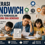 Generasi sandwich Indonesia yang menanggung kebutuhan orang tua dan anak