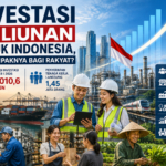Ilustrasi hilirisasi Indonesia 2026, smelter, industri, tenaga kerja, dan peningkatan nilai tambah