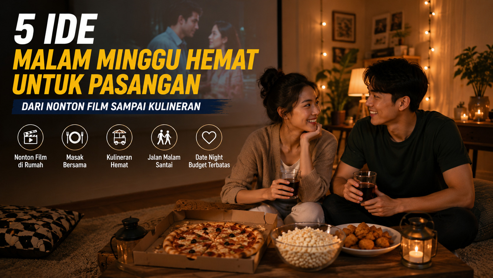 Ide malam Minggu hemat untuk pasangan