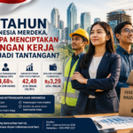 Ilustrasi lapangan kerja Indonesia dan tantangan ketenagakerjaan 2026