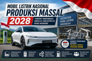 Prabowo Targetkan Mobil Listrik Nasional Produksi Massal 2028, Apa Tantangannya?