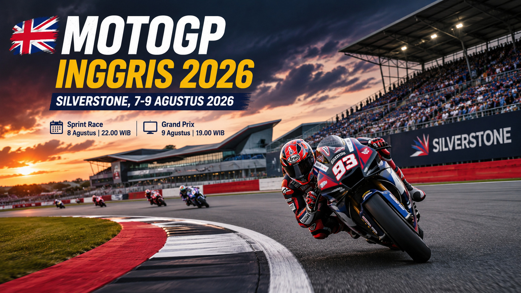 MotoGP Inggris 2026 di Sirkuit Silverstone