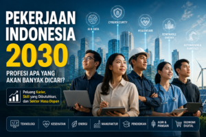 Pekerjaan Indonesia 2030 dan profesi yang banyak dicari di masa depan