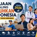 Ilustrasi pekerjaan yang paling dibutuhkan di Indonesia pada 2026