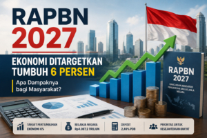 RAPBN 2027 dengan target pertumbuhan ekonomi Indonesia 6 persen