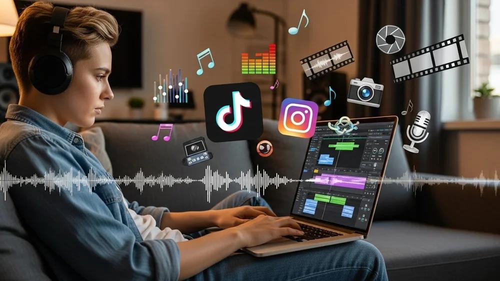 Musisi independen mempromosikan lagu melalui Spotify, YouTube, TikTok, Instagram, dan platform digital.