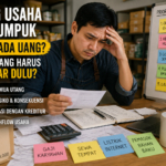 Pemilik usaha menyusun prioritas pembayaran utang saat kas terbatas