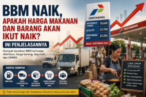 Dampak kenaikan BBM terhadap harga barang, biaya distribusi, daya beli, dan UMKM