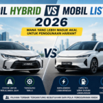 Perbandingan mobil hybrid dan mobil listrik untuk penggunaan harian 2026