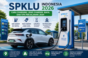 SPKLU Indonesia 2026 untuk charging mobil listrik